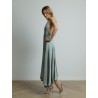 Robe à bretelles en soie - Lanvin - Mademoiselle Pearl