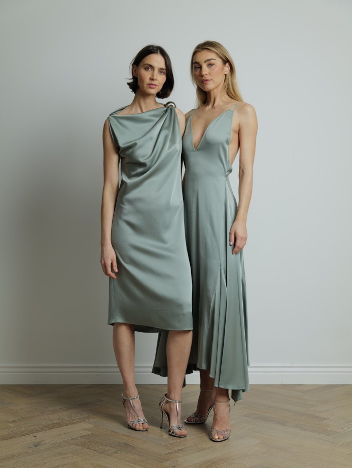 Robe drapée bague Arpege - Lanvin - Mademoiselle Pearl