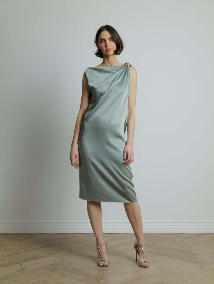 Robe drapée bague Arpege - Lanvin - Mademoiselle Pearl