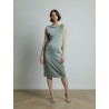 Robe drapée bague Arpege - Lanvin - Mademoiselle Pearl