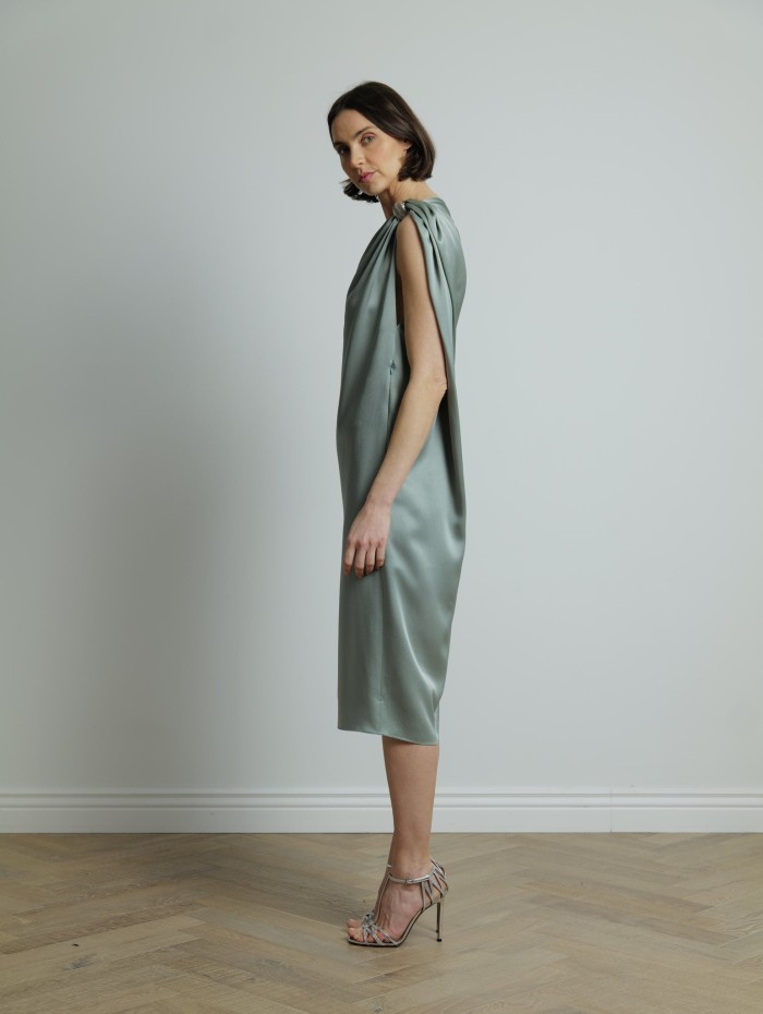 Robe drapée bague Arpege - Lanvin - Mademoiselle Pearl