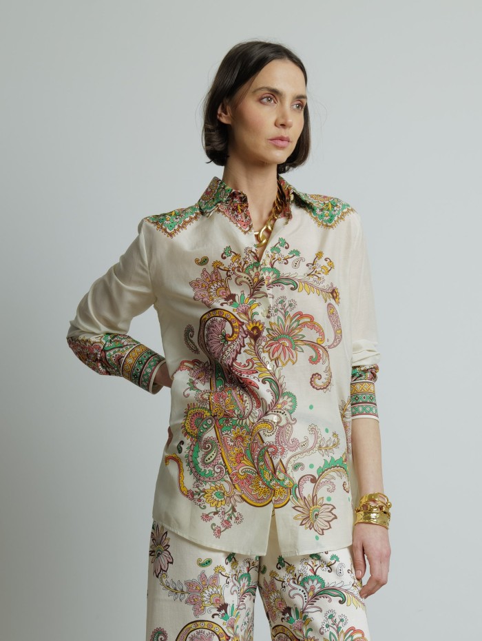 Chemise à motifs - Etro - Mademoiselle Pearl