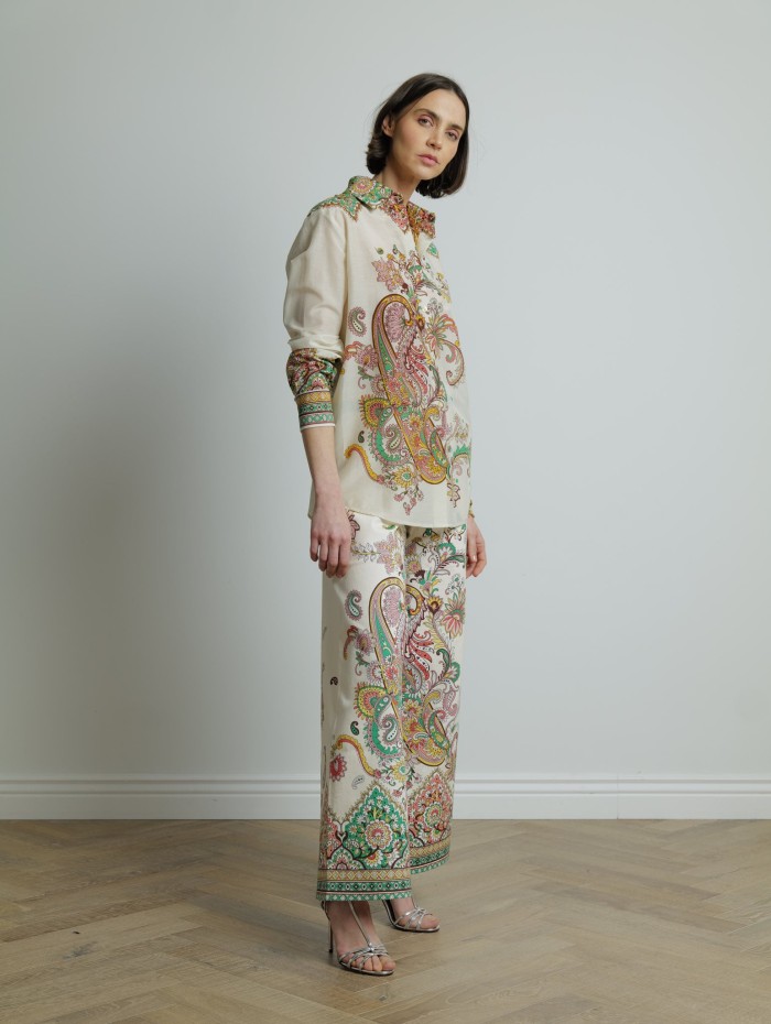 Chemise à motifs - Etro - Mademoiselle Pearl