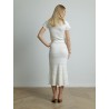haut manches courtes en coton tricoté - Lanvin - Mademoiselle Pearl