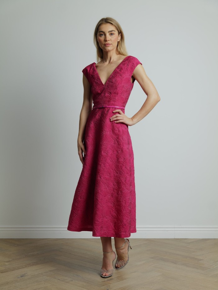 Robe rose sans manches Valdese - Max Mara Studio - Mademoiselle Pearl