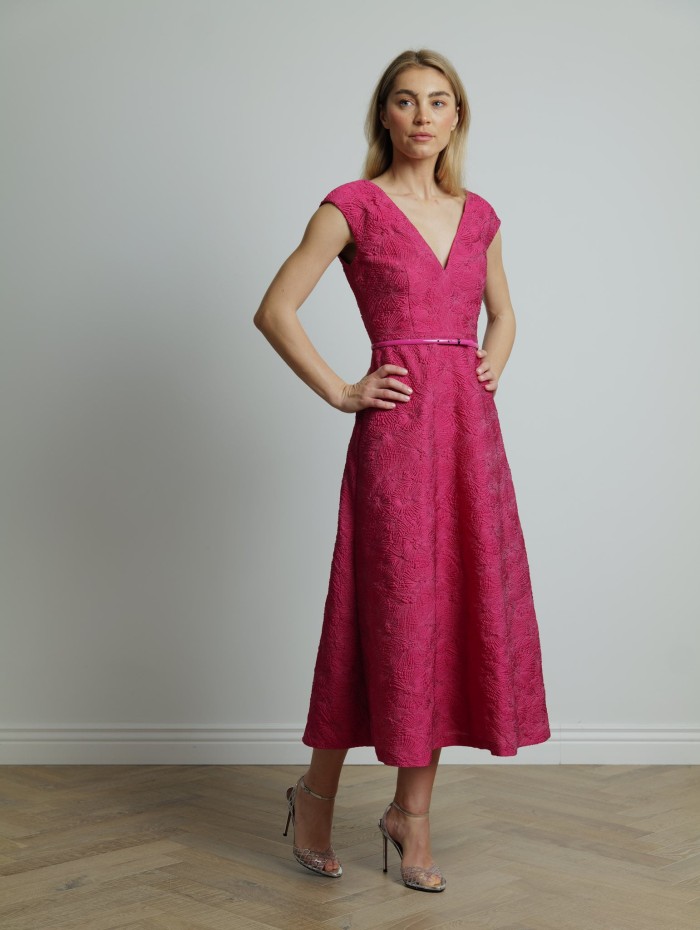 Robe rose sans manches Valdese - Max Mara Studio - Mademoiselle Pearl