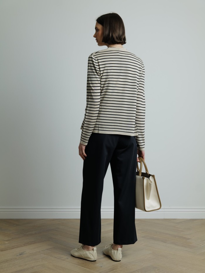 Gilet rayé en laine - Kenya - 'S Max Mara - Mademoiselle Pearl