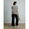 Pull manches courtes en laine rayé - Egidio - 'S Max Mara - Mademoiselle Pearl