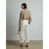 Pantalon blanc - Palio - Max Mara - Mademoiselle Pearl