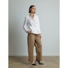 Chemise blanche en coton épais - Maison Rabih Kayrouz - Mademoiselle Pearl