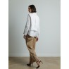 Pantalon en coton beige - Unico - Max Mara