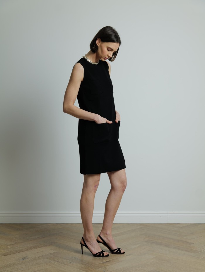 Robe noire courte - Parata - Max Mara Studio - Mademoiselle Pearl