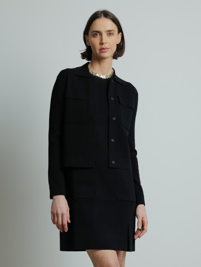 Robe noire courte - Parata - Max Mara Studio - Mademoiselle Pearl