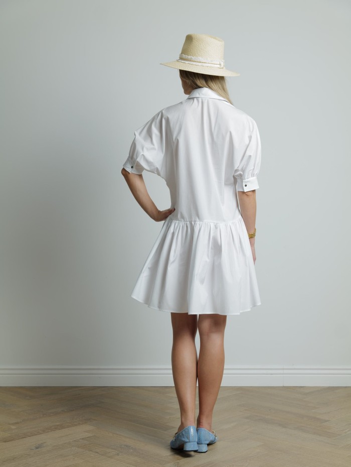 Robe-chemise en popeline - Caronte - Max Mara Studio - Mademoiselle Pearl