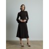MAISON RABIH KAYROUZ - Robe marron chocolat