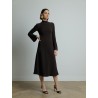 MAISON RABIH KAYROUZ - Robe marron chocolat