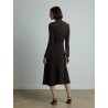 MAISON RABIH KAYROUZ - Robe marron chocolat