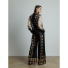 Pantalon noir en soie - Palazzo - La DoubleJ - Mademoiselle Pearl