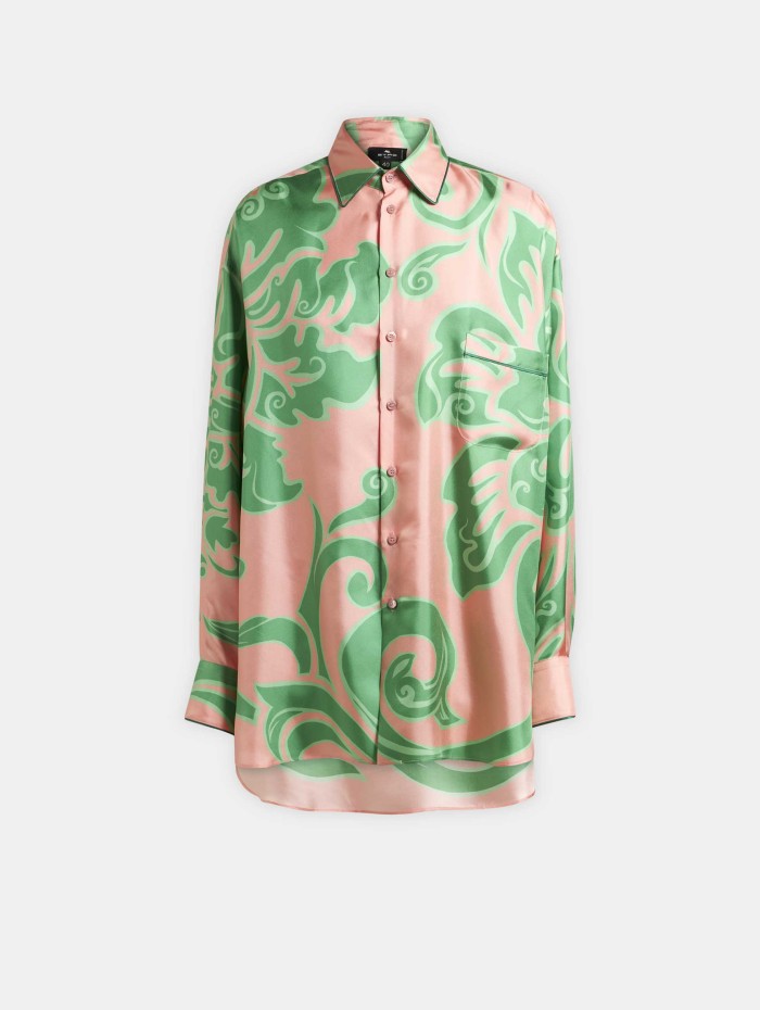 Chemise fluide à motifs - Etro - Mademoiselle Pearl