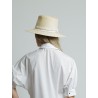 Chapeau en paille blanc - Henrietta - Maison Michel