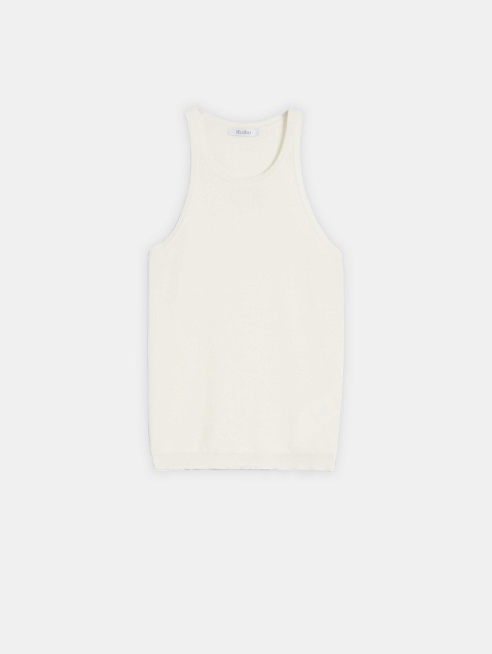 Débardeur en coton - Arnes - Max Mara - Mademoiselle Pearl