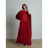 Robe caftan rouge - Lanvin - Mademoiselle Pearl