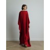 Robe caftan rouge - Lanvin - Mademoiselle Pearl