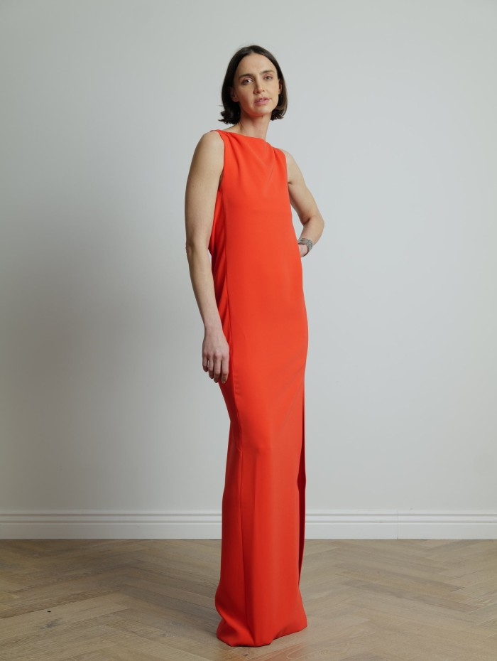 Robe longue dos nu - Creso - Max Mara - Mademoiselle Pearl