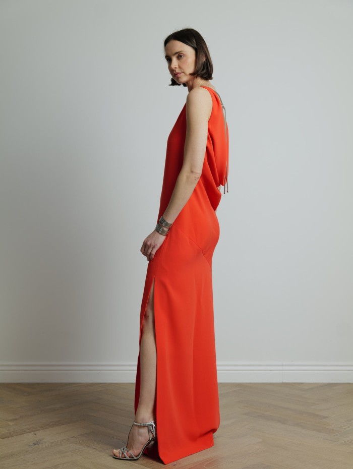 Robe longue dos nu - Creso - Max Mara - Mademoiselle Pearl