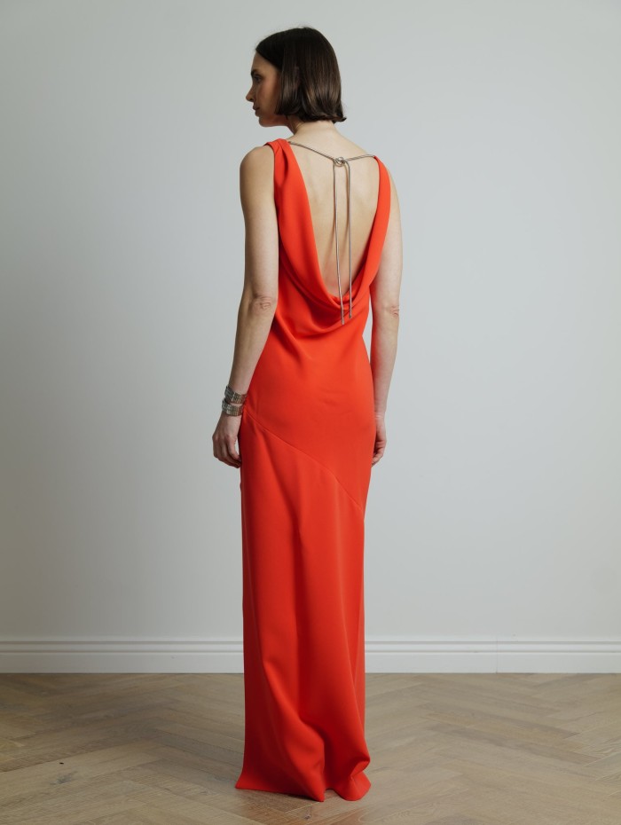 Robe longue dos nu - Creso - Max Mara - Mademoiselle Pearl