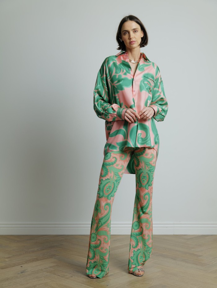 Chemise fluide à motifs - Etro - Mademoiselle Pearl