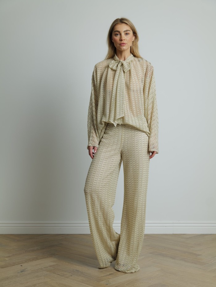 Pantalon en maille - Missoni - Mademoiselle Pearl