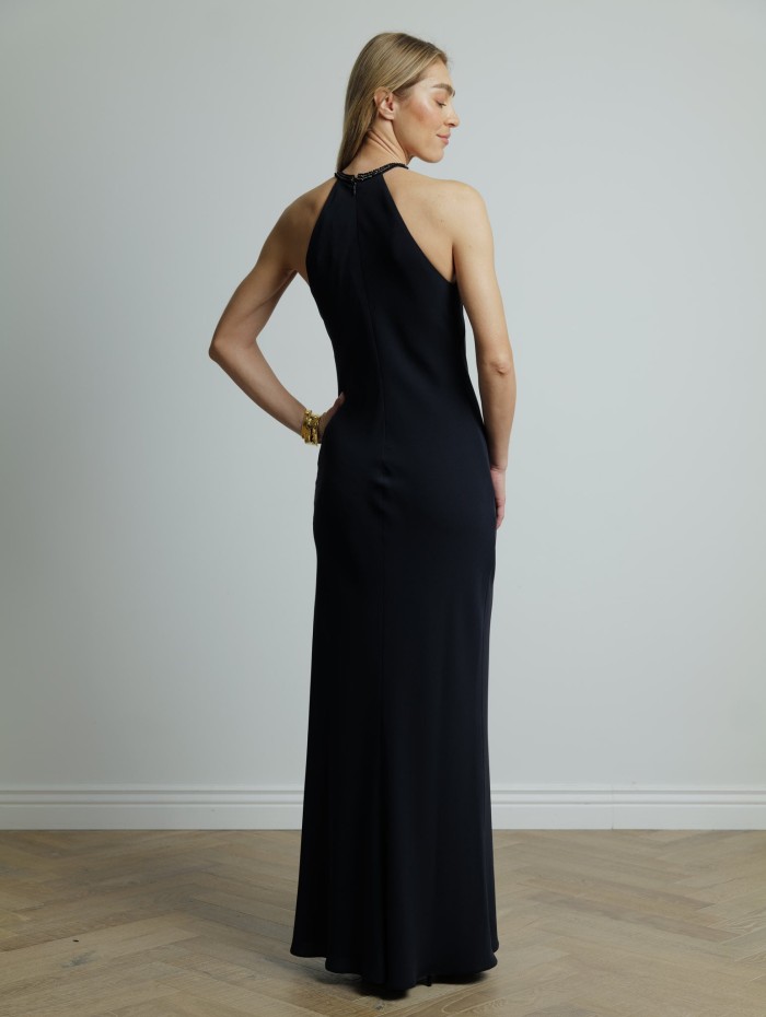 Robe longue noire - Fernet - Max Mara Studio - Mademoiselle Pearl