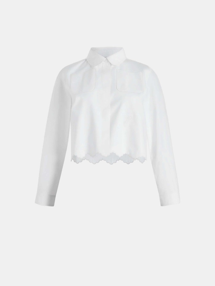 Chemise blanche courte - Patou - Mademoiselle Pearl