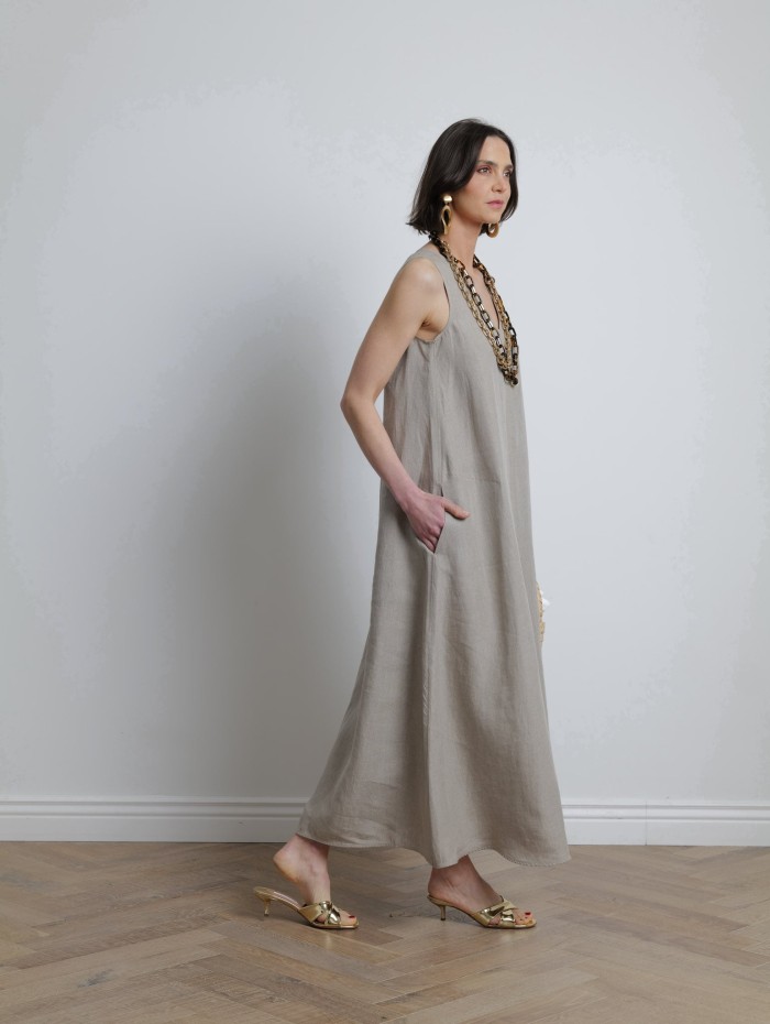 Robe en lin - Simeone - Max Mara - Mademoiselle Pearl