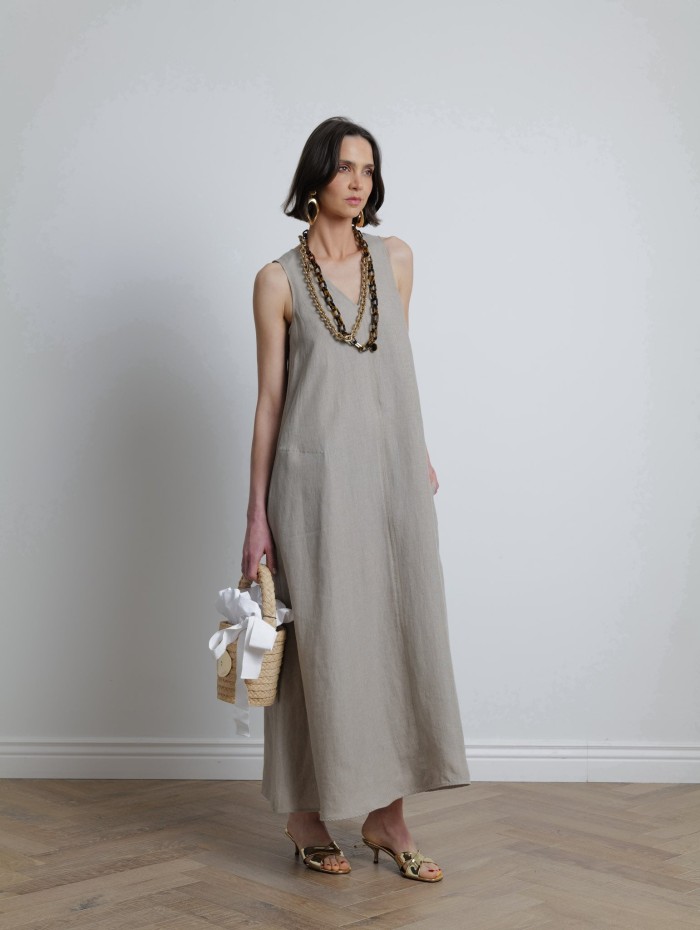 Robe en lin - Simeone - Max Mara - Mademoiselle Pearl