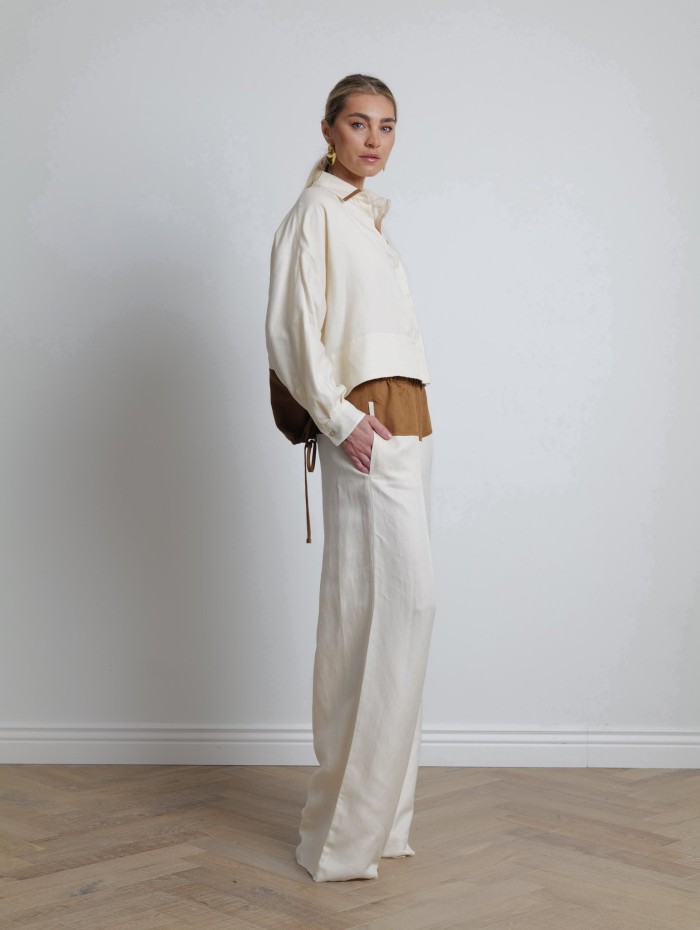 Pantalon en lin - Gestro - Max Mara - Mademoiselle Pearl