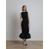 Robe sans manches noire - Patou - Mademoiselle Pearl