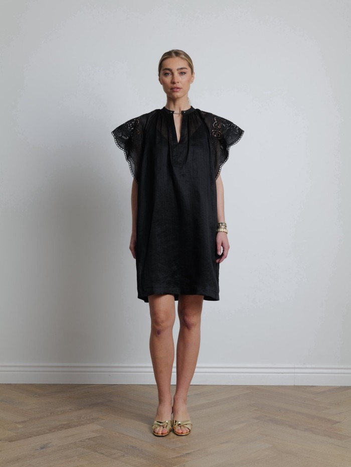 Robe courte noire - Astor - Max Mara Studio - Mademoiselle Pearl