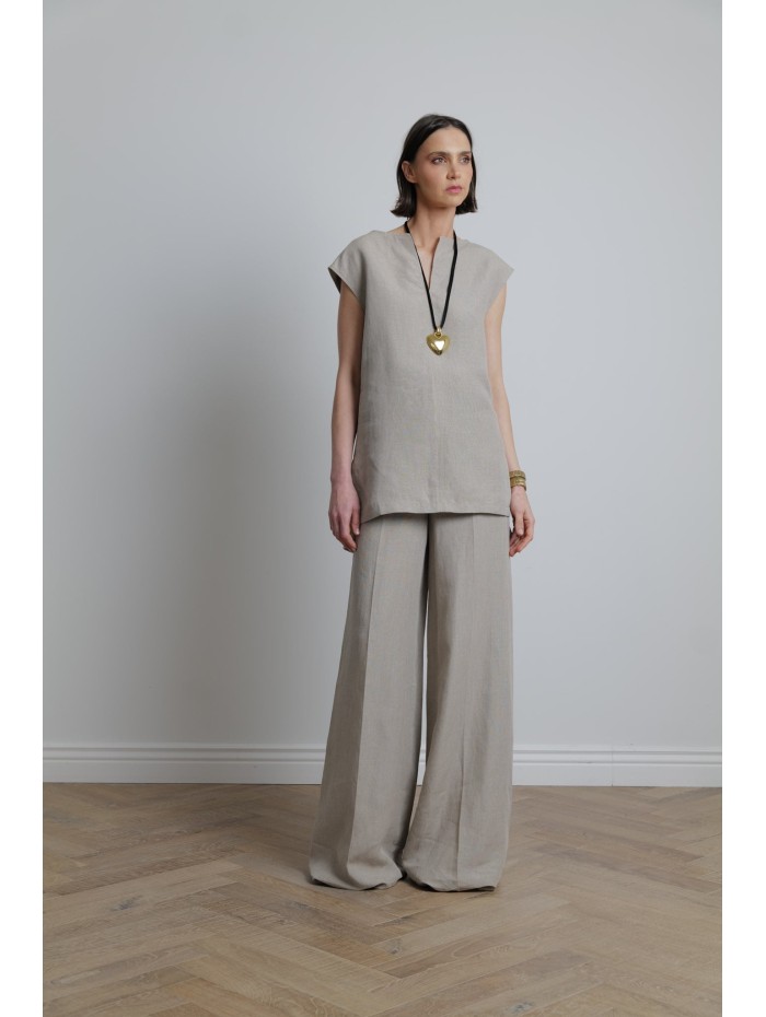 Blouse en lin - Colimbo - Max Mara - Mademoiselle Pearl