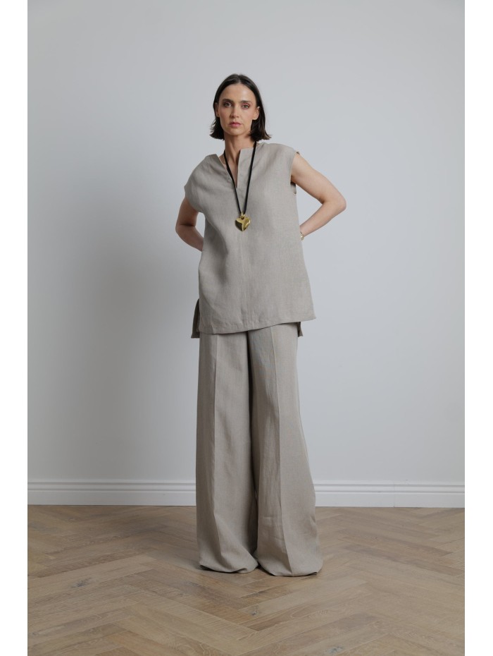 Blouse en lin - Colimbo - Max Mara - Mademoiselle Pearl