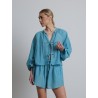 Caleçon bleu - Leonardo - Love stories - Mademoiselle Pearl