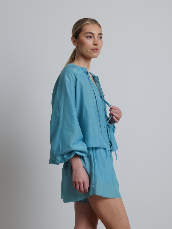 Caleçon bleu - Leonardo - Love stories - Mademoiselle Pearl