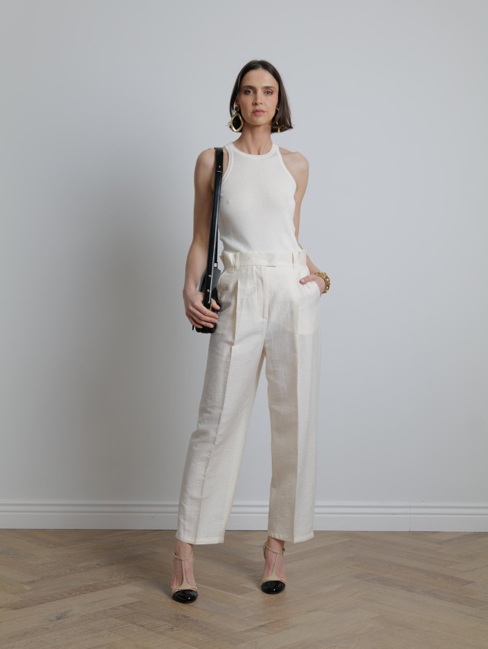 Pantalon à pinces - Efedra - Max Mara - Mademoiselle Pearl