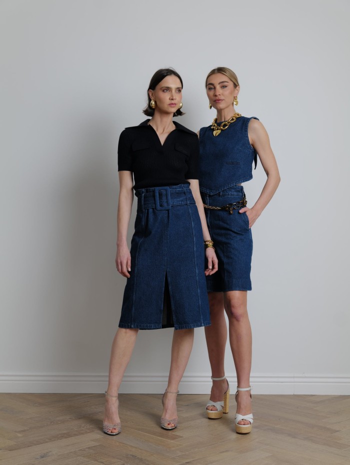 Top en jean - Patou - Mademoiselle Pearl