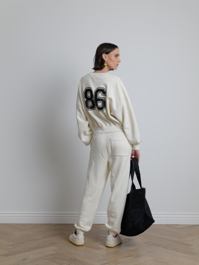 Sweat shirt à col rond - Sloane - Love Stories - Mademoiselle Pearl
