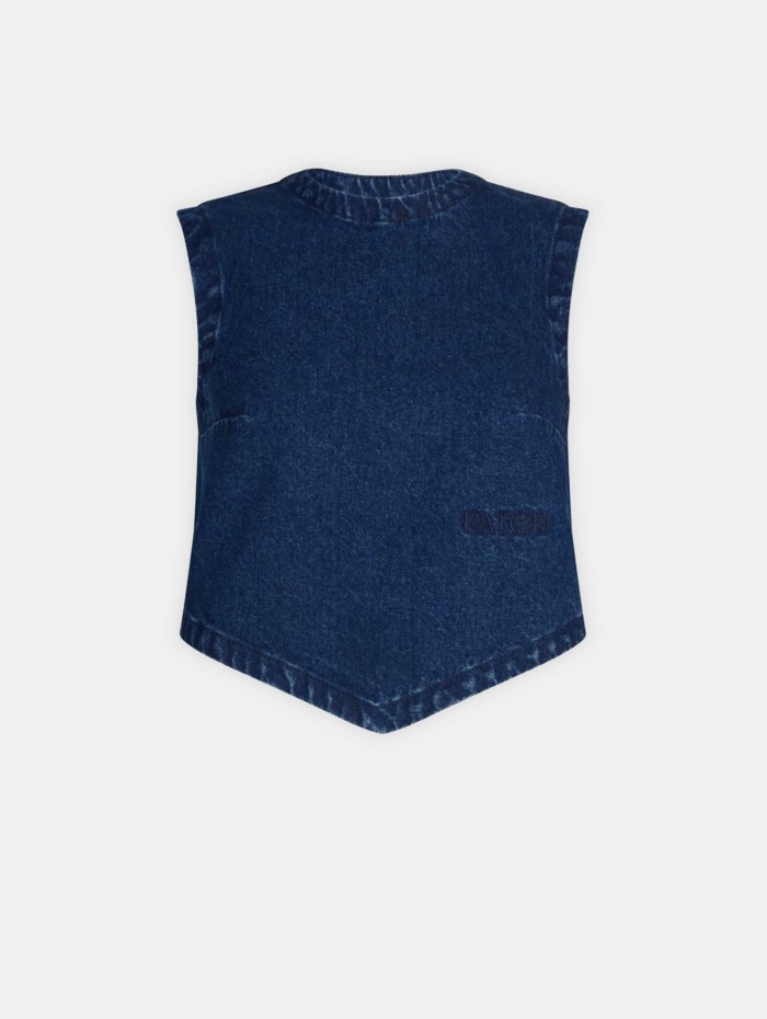 Top en jean - Patou - Mademoiselle Pearl