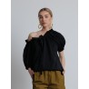 Top en coton noir - Patou - Mademoiselle Pearl
