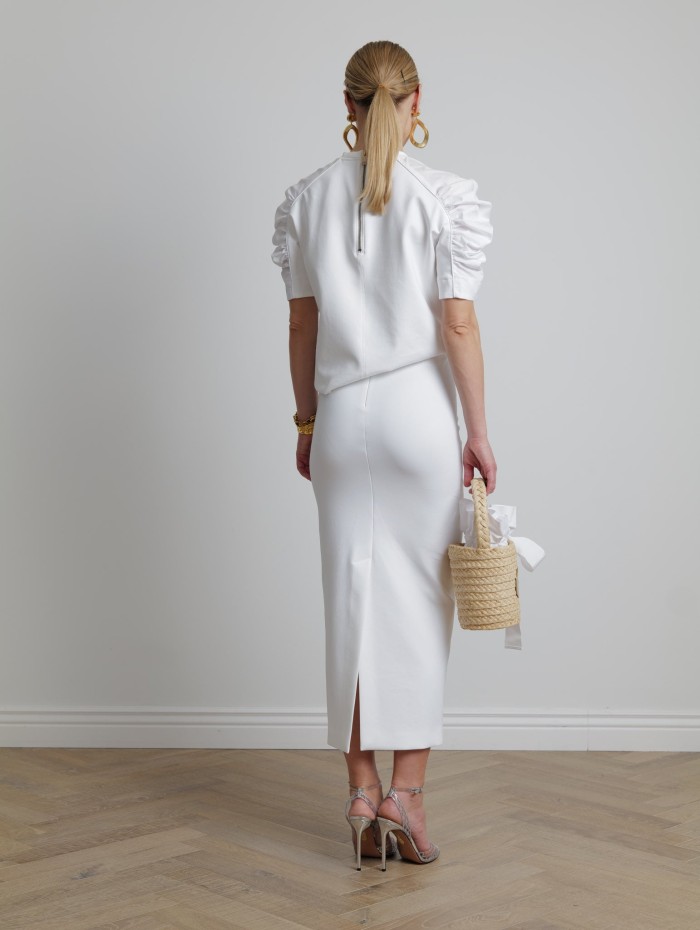 Tee-shirt blanc - Mantide - Max Mara - Mademoiselle Pearl