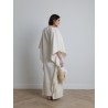 Caftan en coton blanc - Lanvin - Mademoiselle Pearl